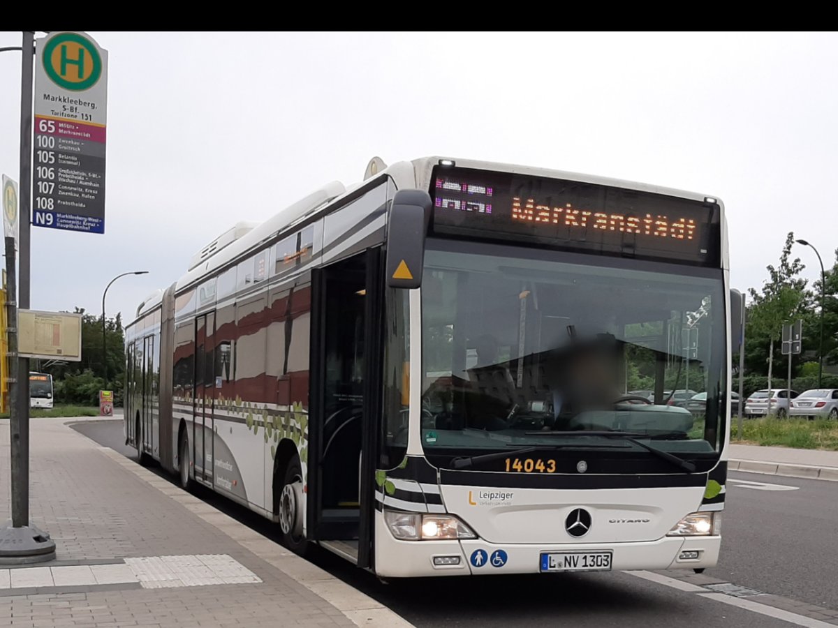 LVB 14043
Aufgenommen am 09 Juni 2019
Markkleeberg, S-Bahnhof
L NV 1303