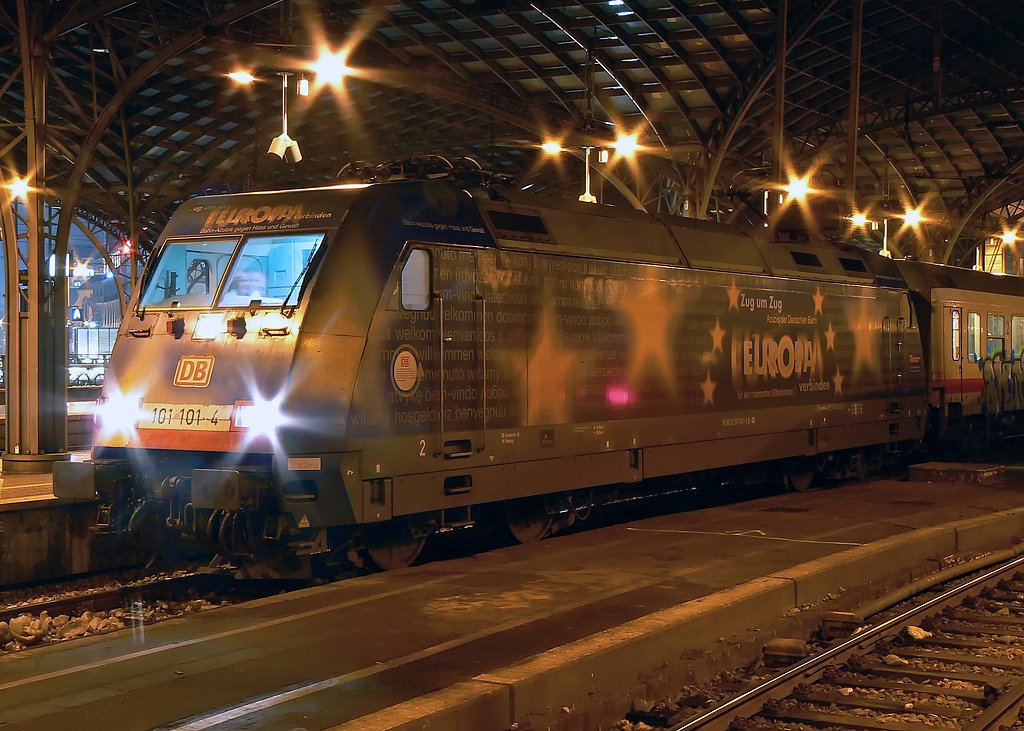 101 101-4 in K�ln Hbf am 15.01.10