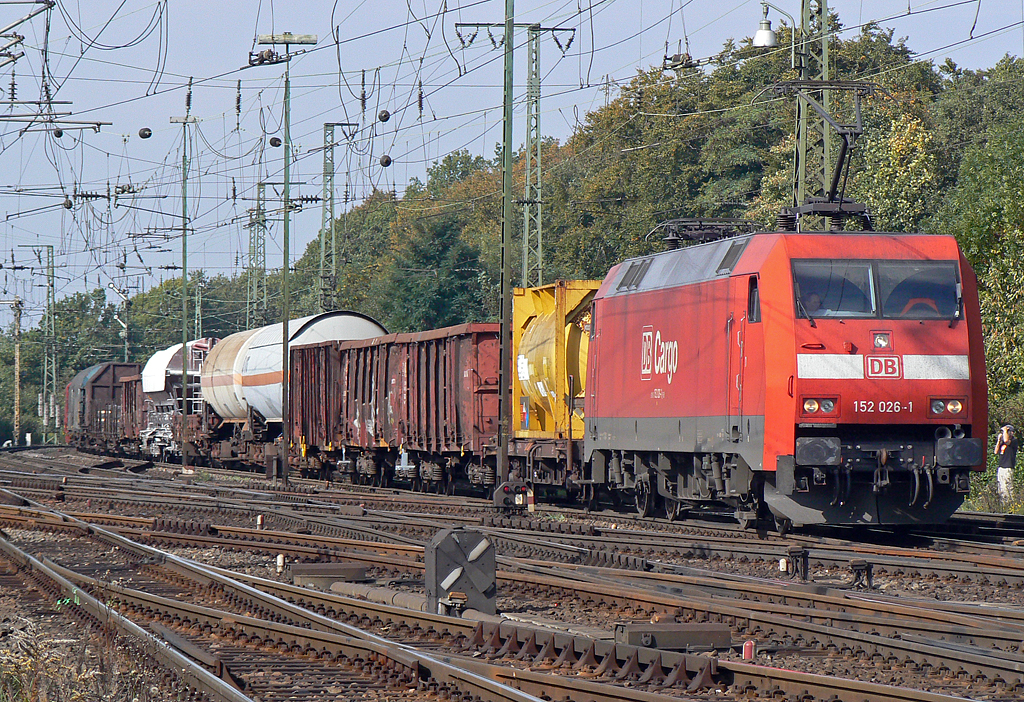 152 026-1 in Gremberg am 07.10.2010