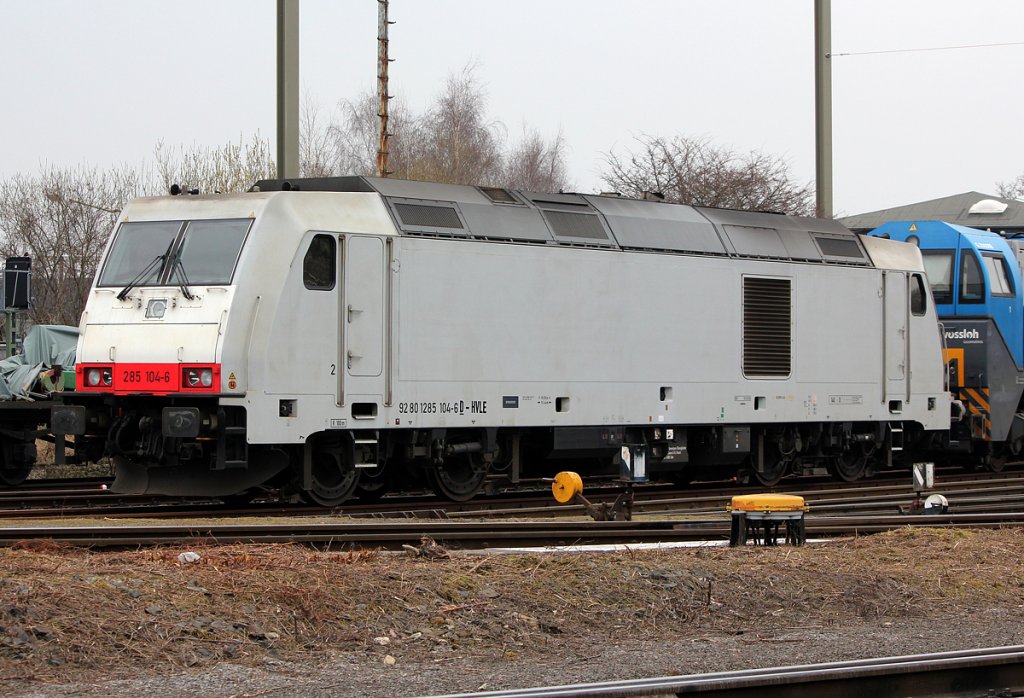 285 106-4 D-HVLE im BW der HGK in Br�hl Vochem am 30.03.2013