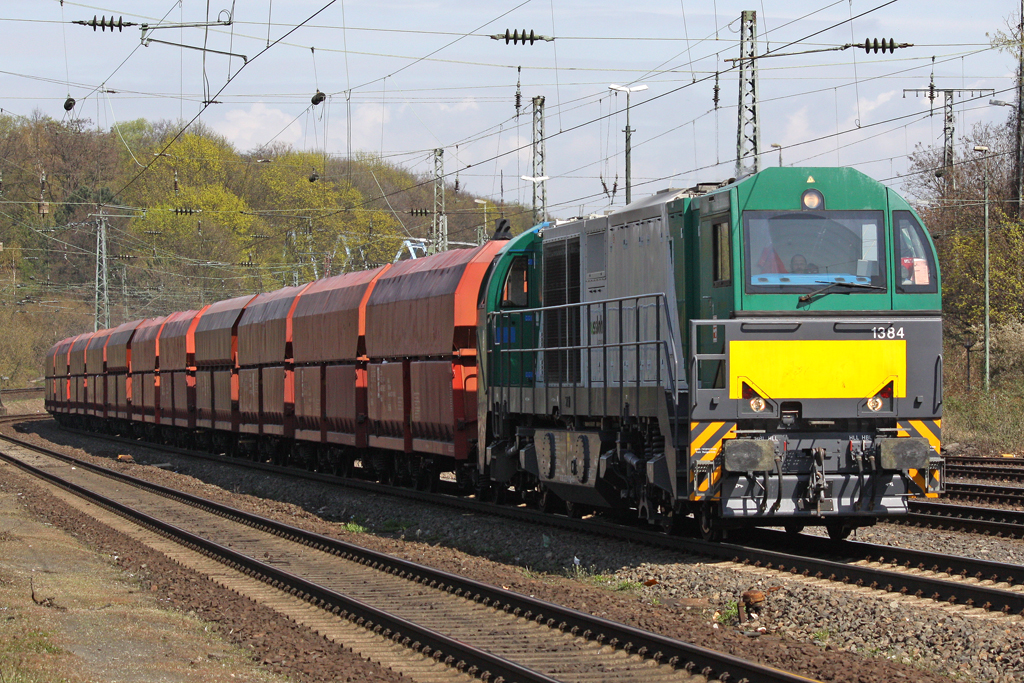 Die 1384 der HGK in K�ln West am 09,04,10