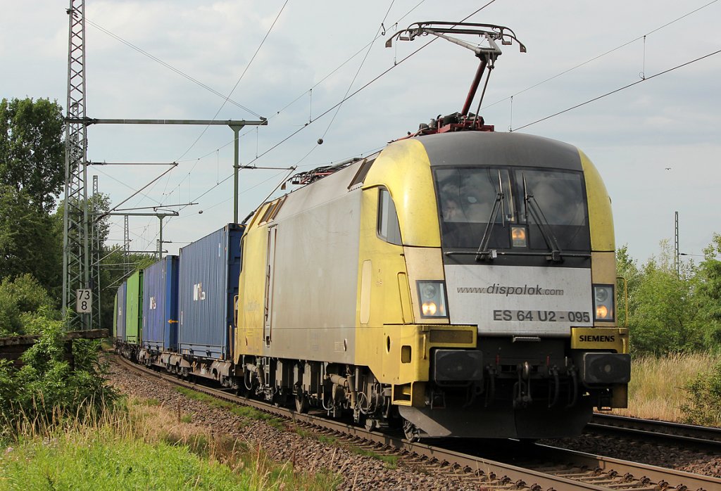 ES 64 U2-095 in Porz Wahn am 16.06.2011 