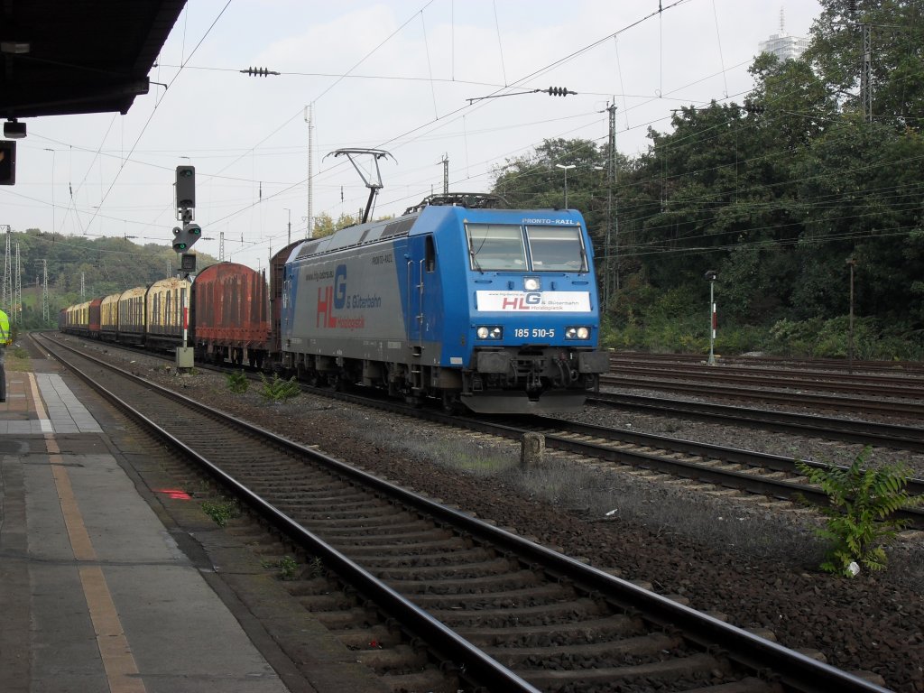 HLG 185 510-5 am 19.10.10 in K�ln West