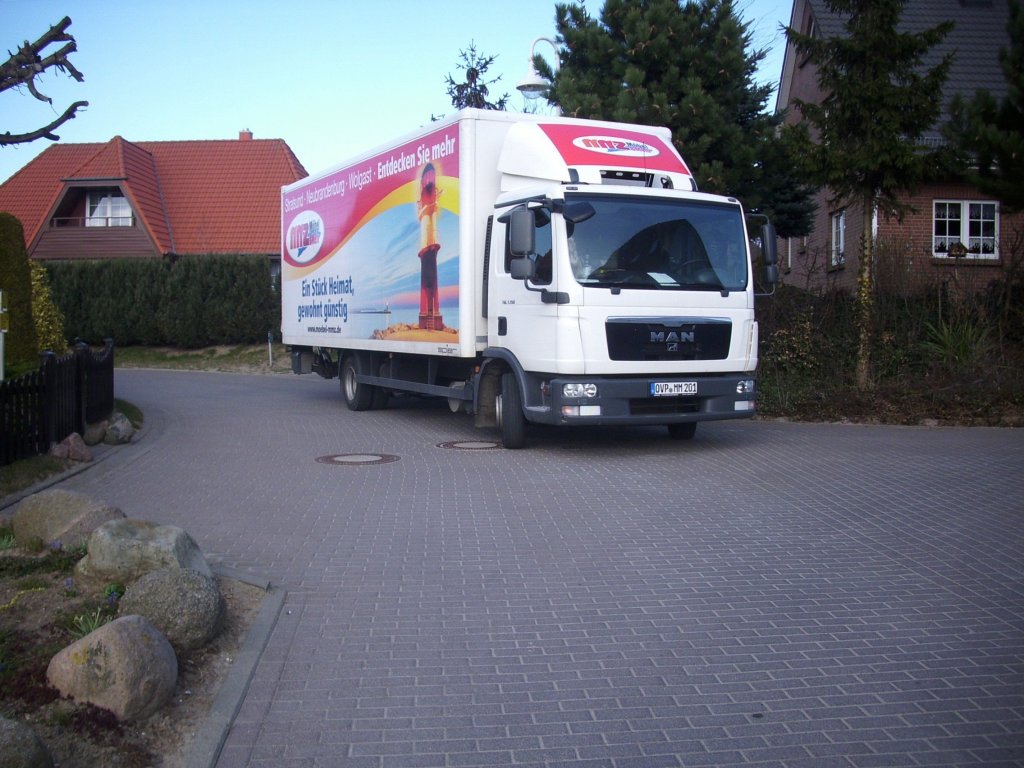 MAN in Sassnitz.