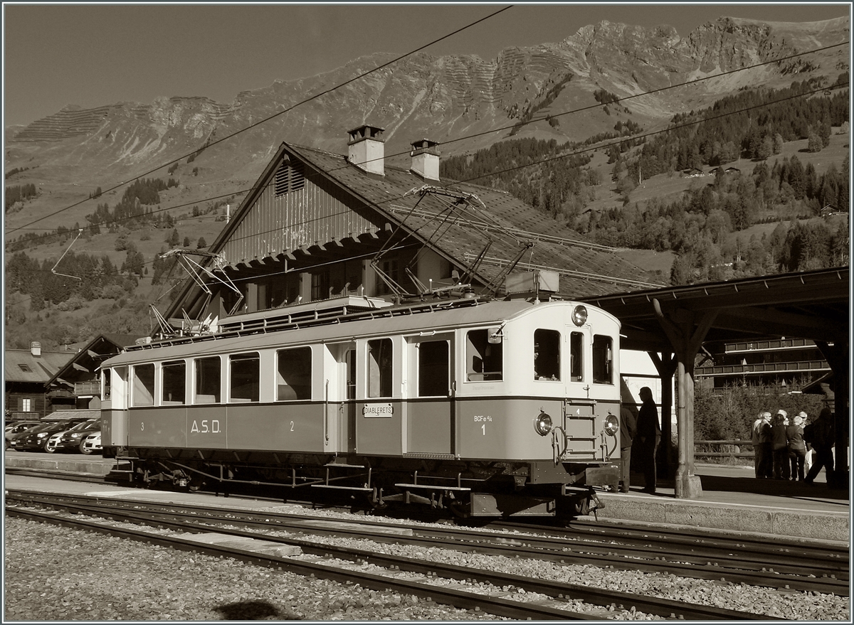 100 Jahre ASD, 100 Jahre BCFe 4/4 N°1 !
Les Diablerets, den 18. Okt. 14