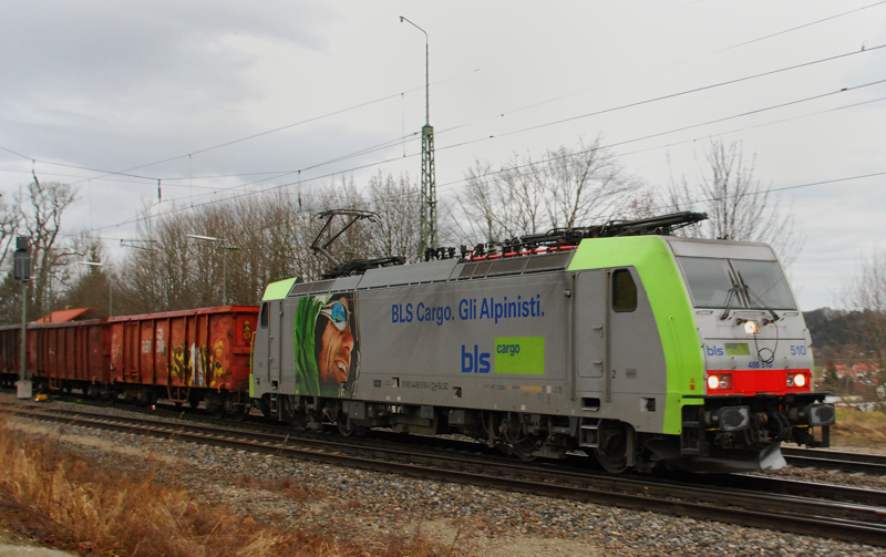 486 510-1, Alpininisti, aufgenommen am 16.01.14, in Aßling.