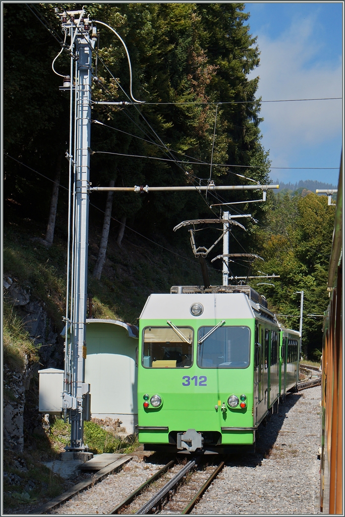Allen fehlenen Kundeneinrichtungen zu trotz ist Rennaz ein wichtiger  Bahnhof  kreuzen sich doch hier stündlieh die A-L Regionalzüge. 
2. Okt. 2014