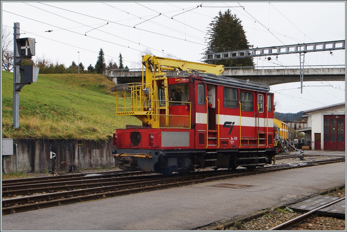 Der CJ Xm 509 hat wohl kaum Chancen einen Schöneheits- Wettbewerb zu gewinnen.
Tramelans, den 17. Nov. 2014