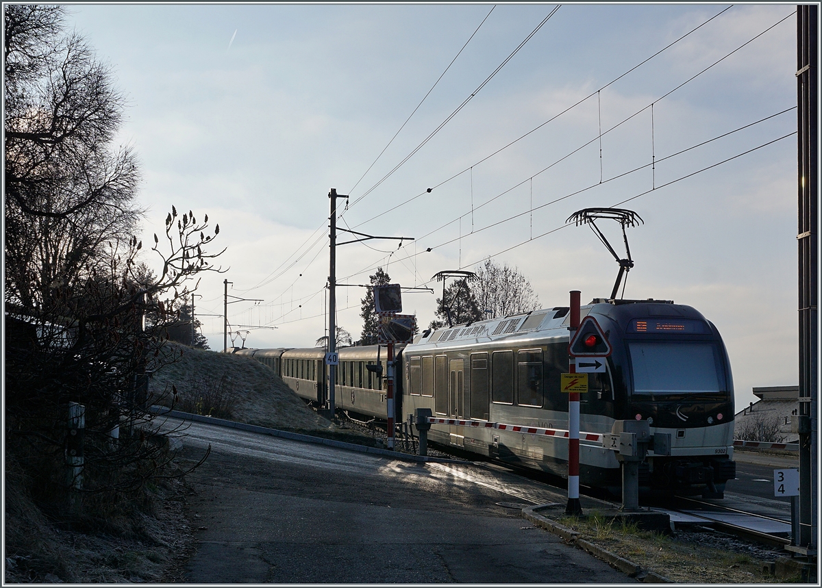 Der Vollständigkeit halber der am Schluss mitlaufenden ABe 4/4 9302 des MOB GoldenPass Belle Epoque Zug 2214 auf der Fahrt von Montreux nach Zweisimmen in Fontanivent. 

10. Januar 2021