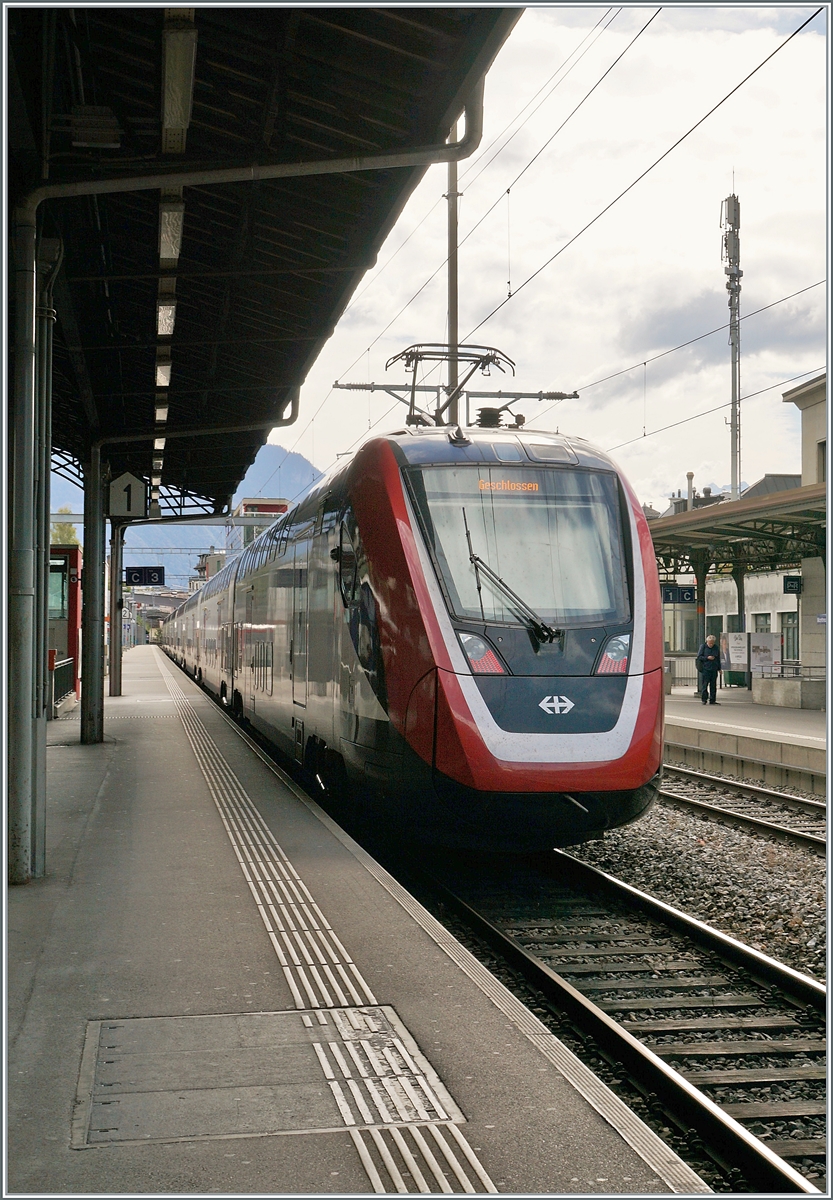 Ein Twindexx RABe 502 auf Probefahrt in Montreux. 

12. Okt. 2020