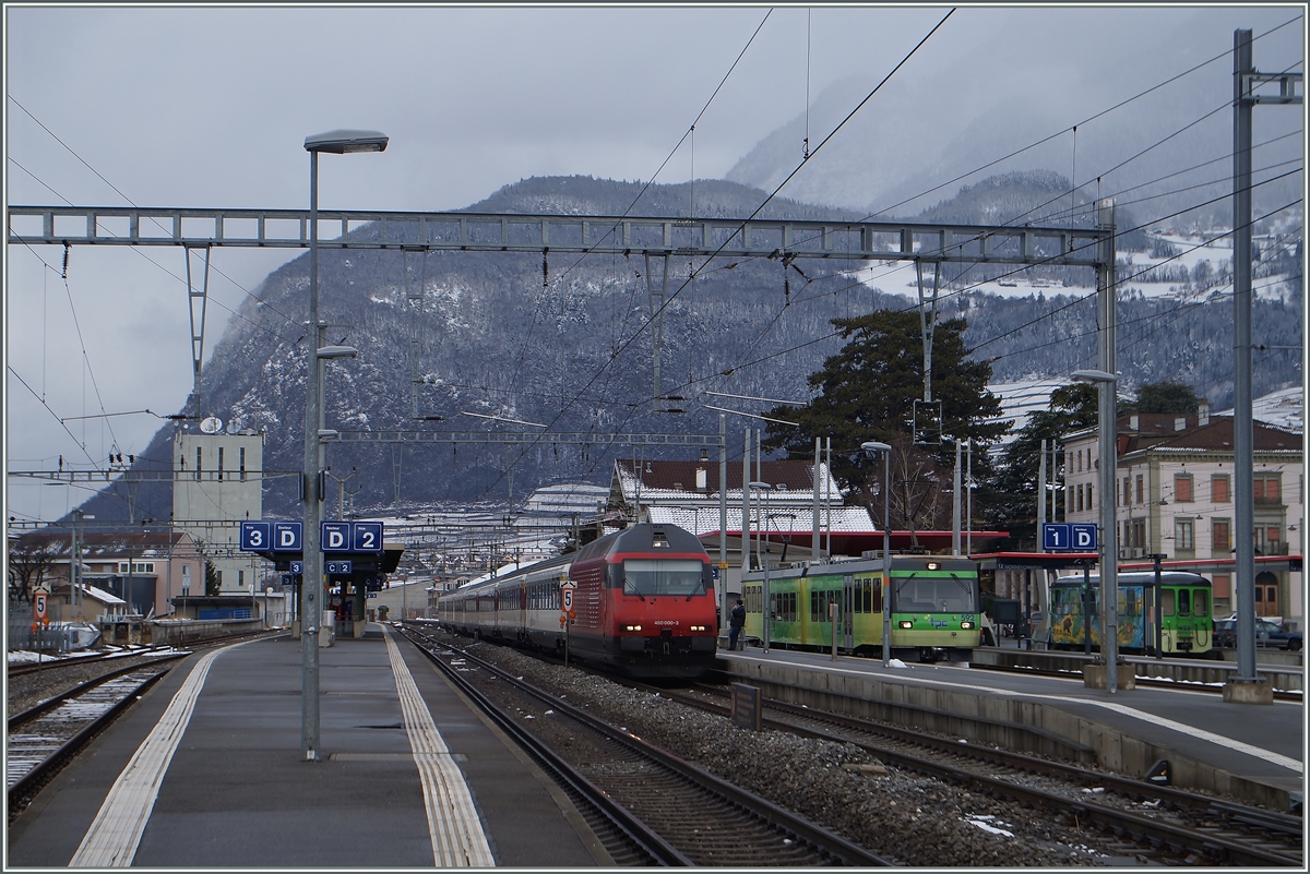 In Aigle vermitteln die Züge der Simplon Linie Anschlüsse nach Leysin, Les Diableterts und Champéry.
2. Feb. 2015
