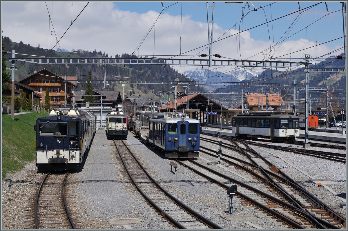 Mit dem Fahrplanwechsel Mitte Dezember 2020 endete der Plandienst der MOB GDe 4/4 Serie 6000. Die von den Kilometer her stärker beanspruchten MOB GDe 4/4 6001 - 6004 werden ausrangiert, während die beiden ex GFM TPF und heutige MOB GDe 4/4 6005 und 6005 noch für Dienstzüge vorgehalten werden. 

MOB GDe 4/4 6005 und  6006, ein aufgebügelte BDe 4/4 mit Dienstzug sowie ein Be 4/4  Biperlisi . 

14. April 2021