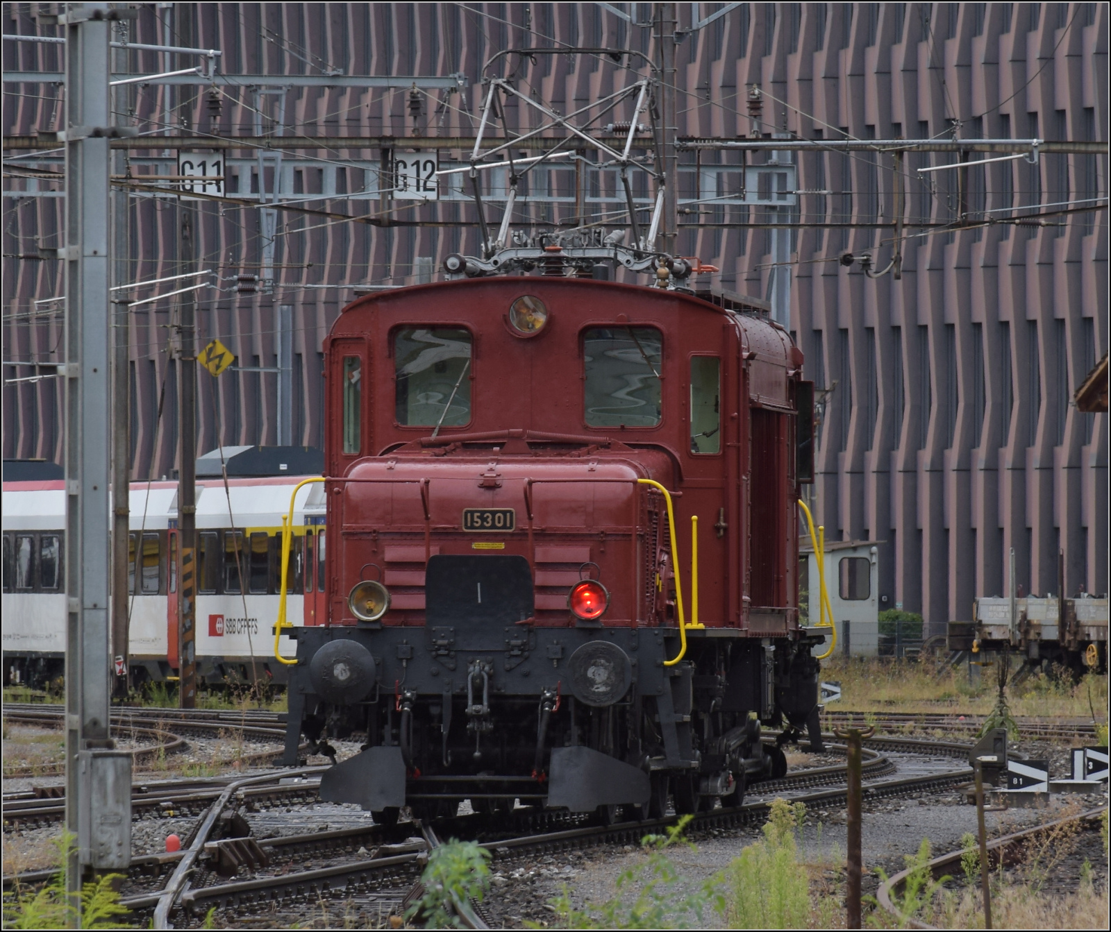 Depotfest Olten 2023. 

De 6/6 15301, das Seetalkrokodil. August 2023.