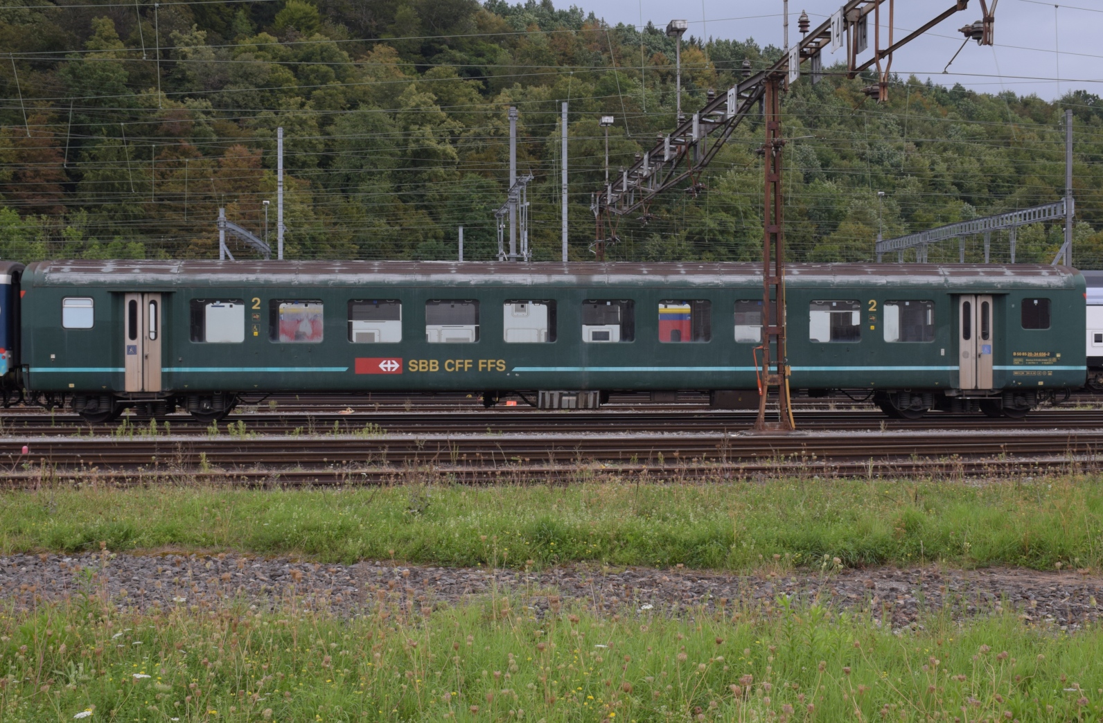 Depotfest Olten 2023

Der EW I mit der NVR-Nummer B 50 85 20-34 656-4 im Vorfeld des Depot Olten. August 2023.