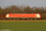 Die EG 3105 bei Quarnstedt am 05,05,13 
