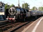 Die HEF01 118 steht Kessel vorraus in Frankfurt S�d.