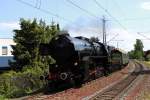5519 der CFL kommt am 22.05.2011 an der Einfahrt Koblenz Hbf vorbei 