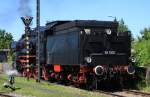 Die �GEG 38 1301 wartet noch auf´s Rangiersignal ehe Sie an den Zug rangierte und sich am 05.06.2010 auf den Weg in Ihrer Heimat �sterreich machte.