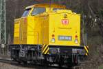 DB Netz 203 310 am 12.3.11 als Lz in Bonn-Oberkassel