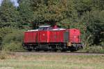 Die BBL 09 ( 203 122-7 ) in Ratingen Lintorf am 27.09.2013 
