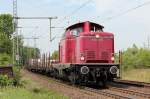 V100 1200 mit Aluzug in Porz Wahn am 09.05.2011