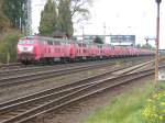 Lange werden diese 218er nicht mehr zu leben haben:  In Bremen Sebaldsbr�ck werden die 218er vor der Verschrottung abgestellt.