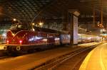 V200 116 mit Sonderzug aus Gerolstein in K�ln Hbf am 04.11.2012