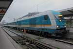 223 064 am ALEX aus Lindau in M�nchen Hbf am 30.07.2011, Gru� an den Tf !!