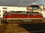 232 088-5 , der EfW, abgestellt am Bf.