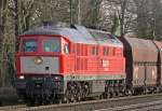232 201-4 in Ratingen/Lintorf am 4.3.2010