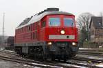 Die 232 428-3 beim Rangieren in Dornap Hahnenfurt am 12,03,10