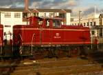 260 239-9 der EfW, abgestellt am Bf.