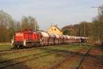 Die 294 856-0 in W�lfrath Flandersbach am 06,04,11