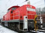 294 880-0 beim rangieren in Grremberg am 27.01.2010