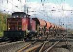 VL 15, ex DR 345 023, der HWB verl�sst Gremberg am 25.10.2010
