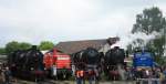 Dann machte ich ebenfalls am 13.05.2010 diese �bersichtsaufnahme �ber den ehemaligen Teil des Rundlokschuppens vom BW Damstadt-Kranichstein.