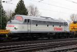 Die im Zug befindliche Strabag Nohab bei Linz am 17.03.2013
