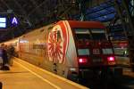 101 110-5 schiebend am IC1915 in K�ln Hbf am 04.11.2012
