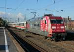 101 110-5 am IC2010 in K�ln Messe/Deutz am 06.11.2012