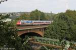 Die 101 118-8 in Wuppertal Sonnborn am 10,09,12