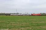 Die 101 001-6 mit dem Pbz bei Quarnstedt am 07,05,13  
