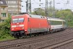 Die 101 074-3 in D�sseldorf Volksgarten am 02,05,10