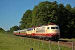 103 184 + 218 105 mit TEE Wagen unterwegs nach Traunstein.