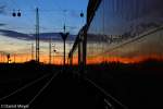 Abendstimmung aus Koblenz L�tzel vom 14,04,13