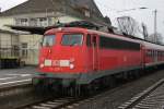 hier relext die 110er noch etliche Minuten in Friedberg.