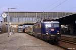 Roter  DB-Keks  auf blauer Lok sieht, vorsichtig ausgedr�ckt, gew�hnungsbed�rftig aus.