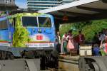 Das Tauffoto von 111 066! Aufgenommen am 11.05.12, auf Gleis 35, M�nchen Hbf.
