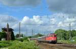 113 309-9 mit dem NF 13409 von s-Hertogenbosch nach Livorno am 21.06.2013 bei der Einfahrt in den Gerevenbroicher Bahnhof.
