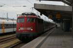 Der Ersatz IC f�hrt gerade aus Hamm leer nach Dortmund Wambel  (14.05.2010)