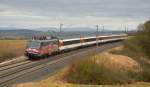 115 509 mit IC 280 von Singen nach Stuttgart bei Haslach.